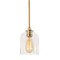 Afx William 6" Pendant - Satin Brass WMMP06MBSB - alternate 1